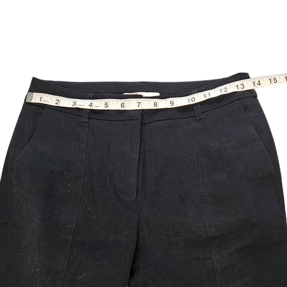 Boden Bi-Stretch Crop Flare Trousers In Black - Picture 6 of 9